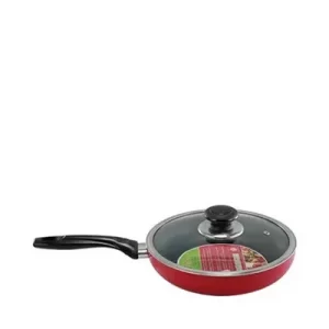 rfl-topper-nonstick-glamour-fry-pan-with-lid-red-26-cm-1-pcs